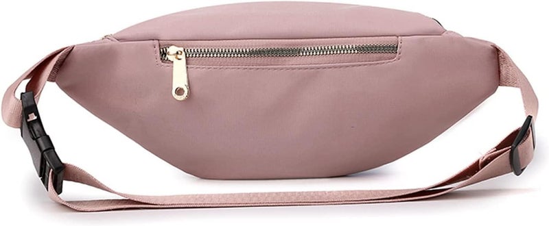 Dorras Fanny Pack Waist Pack for Women, Waterproof Waist Bag for Running Sports Travel - Pink - Image 5